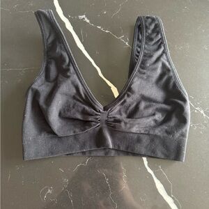 Commando Black  Bra
